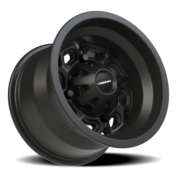 Vision Spyder 4-110 Wheel - Matte Black Finish
