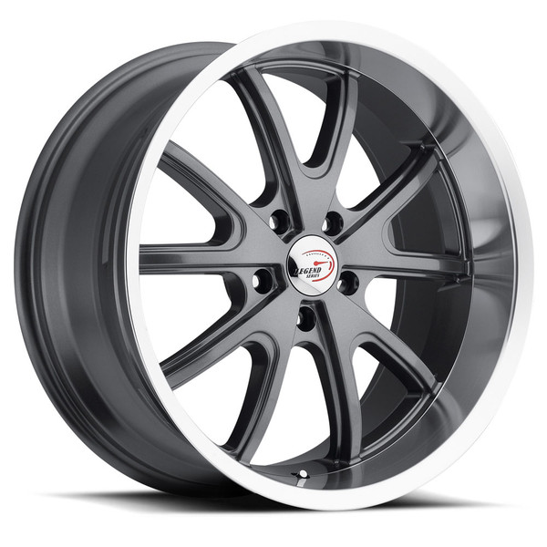 Vision Wheel 5x127mm Torque Satin Black Automotive Wheel