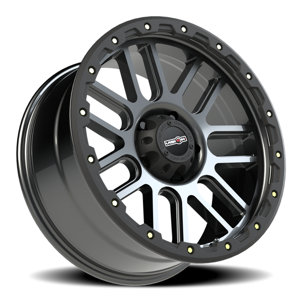 Vision Wheel 5x5.5" Gunmetal VOR Nemesis Automotive Wheel Rim