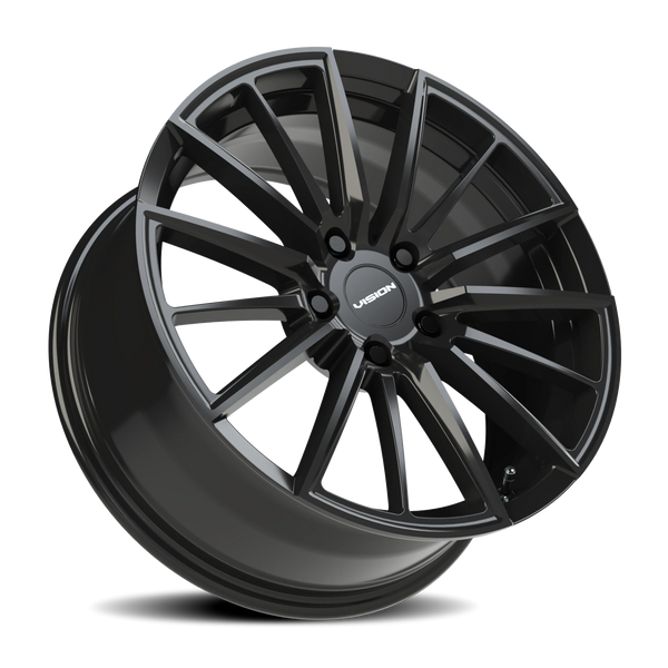 Vision Wheel AXIS 5x120mm Gloss Black Automotive Wheel
