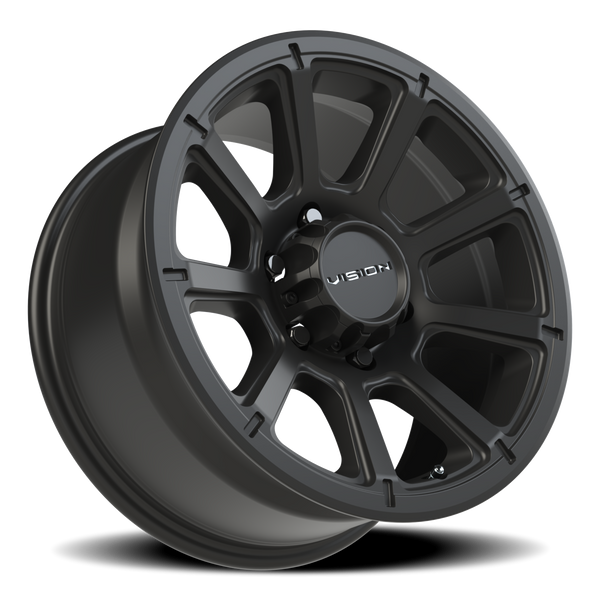 Vision Wheel 6-5.5 MB Turbine 6-Lug Matte Black Wheel