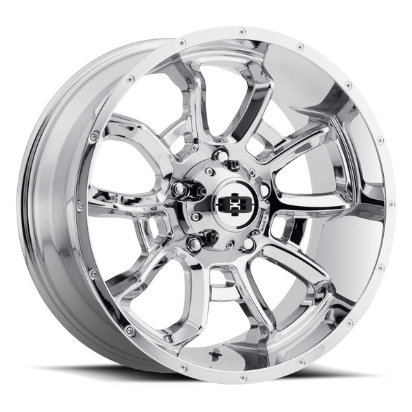 Vision Wheel 6-Lug 5.5-Inch Chrome Wheel Rim