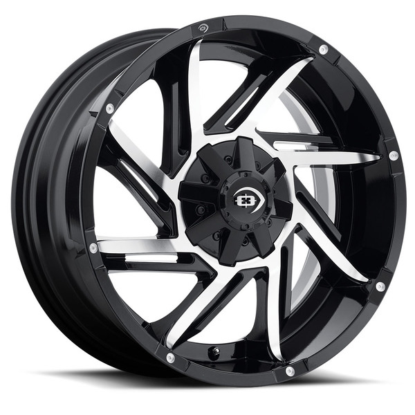 Vision Wheel 5x114.3 GBMF Gloss Black Machined Prowler Wheel