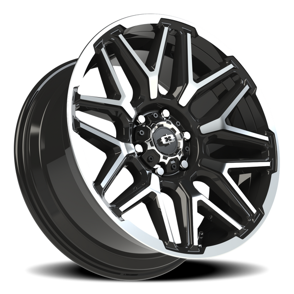 Vision Wheel 6-139.7 GBMFL Gloss Black Machined Rekluse
