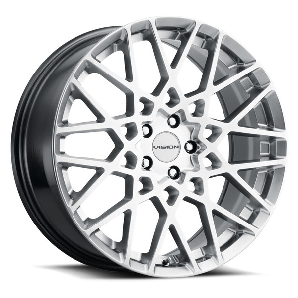 Vision Wheel 5x4.5" Satin Black Recoil Automotive Wheel