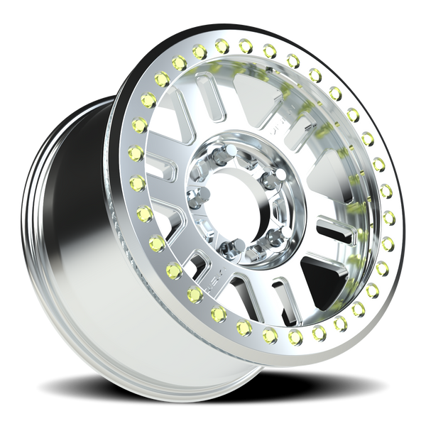 Vision Wheel 5x5.5 Satin Black Machined Finish Rim