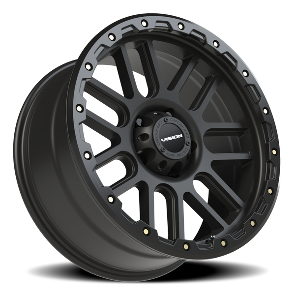 Vision Wheel 5x5.5" Matte Black Nemesis Wheel