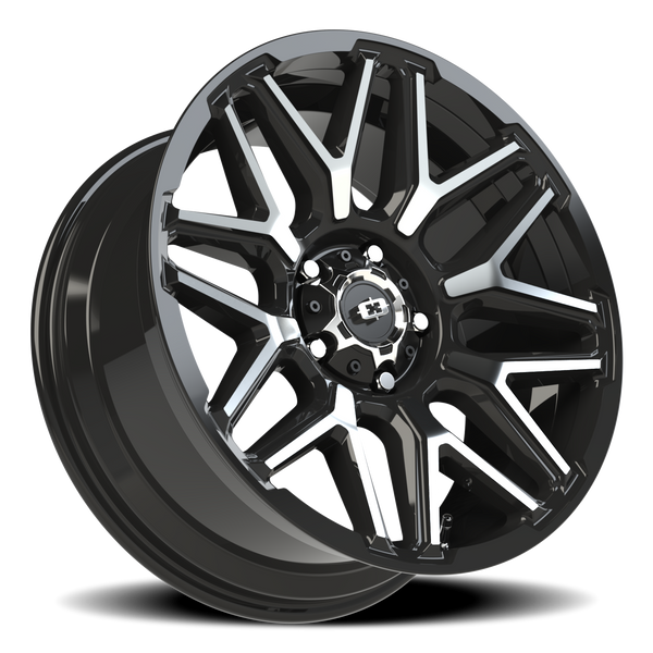 Vision Wheel 5-150 GBMF Gloss Black Machined Finish Automotive Wheel