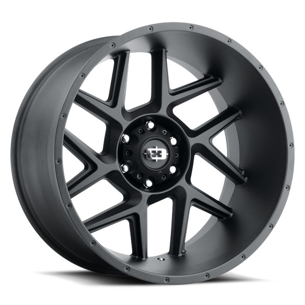 Vision Wheel 5-150 SB Sliver - 5x150mm Satin Black Automotive Wheel