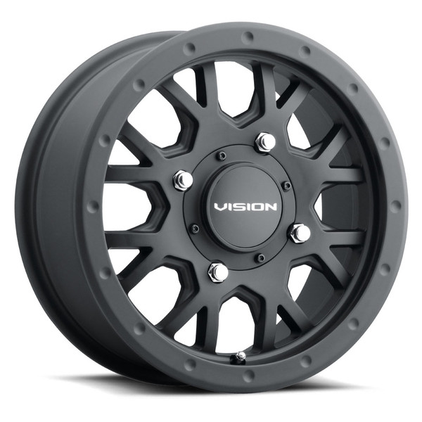 Vision Invader 4x136mm Satin Black Wheel