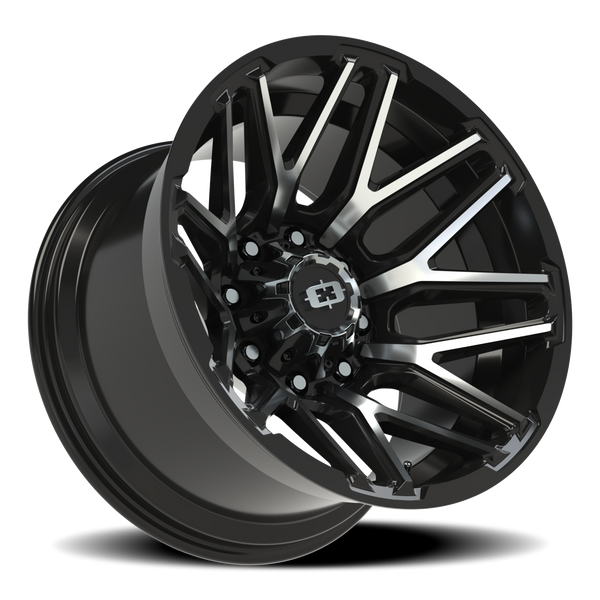 Vision Wheel 8-170 GBMF Gloss Black Machined Wheel