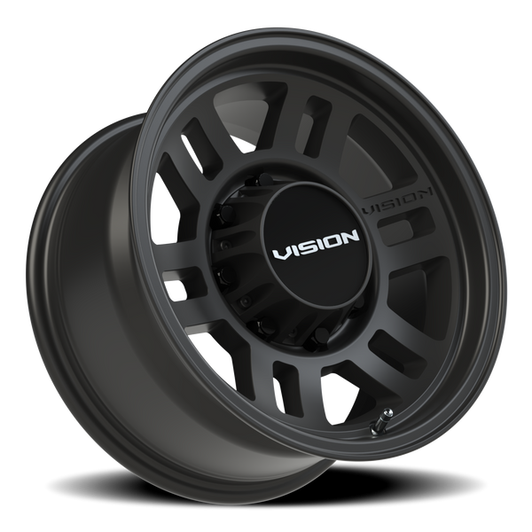 Vision Wheel 8x6.5 Satin Black VIS OVERLAND Automotive Wheel