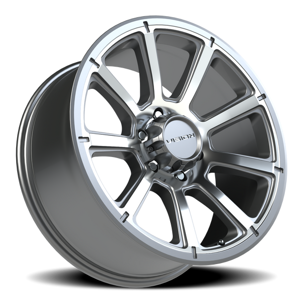 Vision Wheel 5x114.3 Satin Black SAVAGE Automotive Wheel