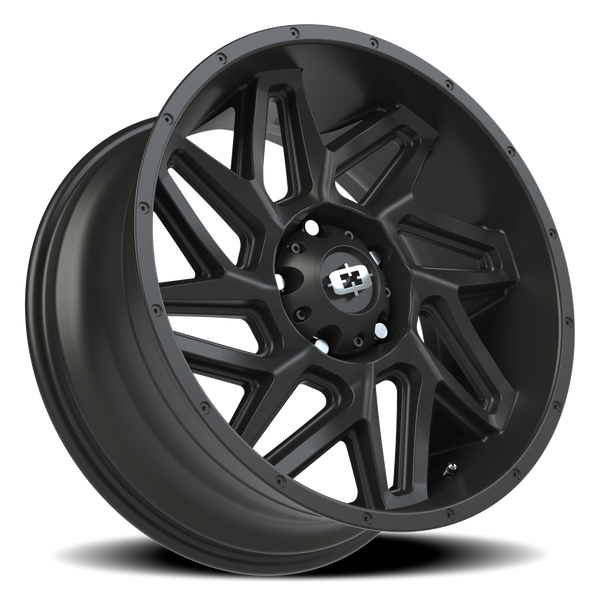 Vision Wheel 5-150 SB VIS SPYDER Satin Black Automotive Wheel