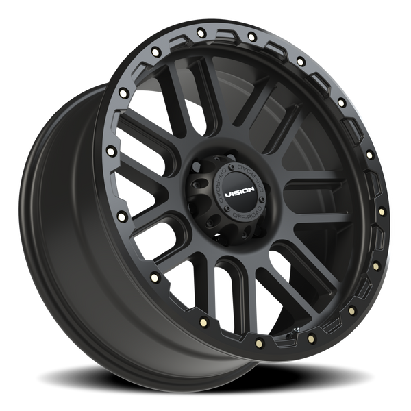 Vision Wheel 6-135 MB Matte Black w/Yzinc VOR Nemesis