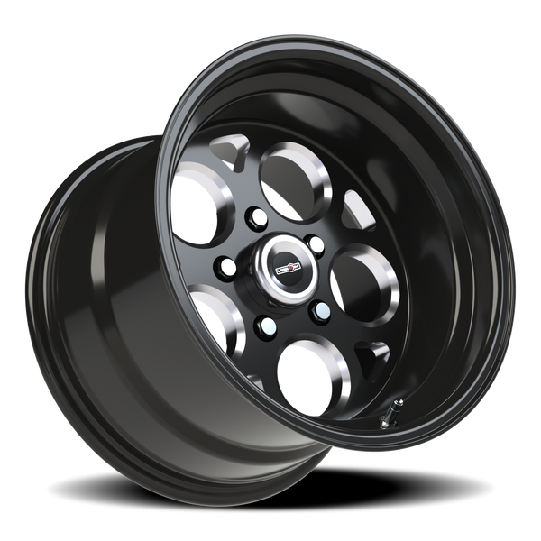 Vision Wheel 5x120.65/4.75 Gloss Black Machined Rim