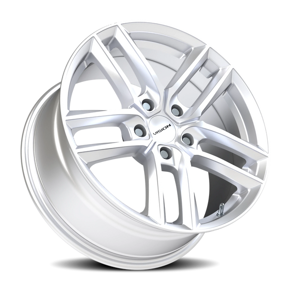 Vision Wheel 5x4.5" Satin Black VIS Clutch Wheel