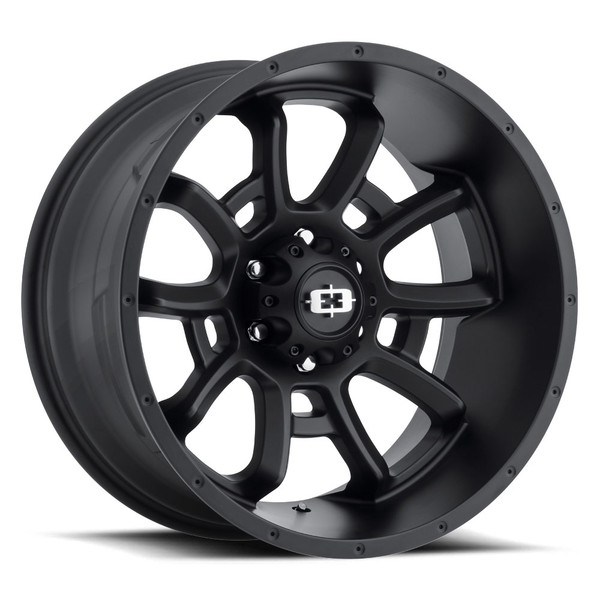 Vision Wheel 6-Lug Satin Black VIS BOMB Automotive Wheel