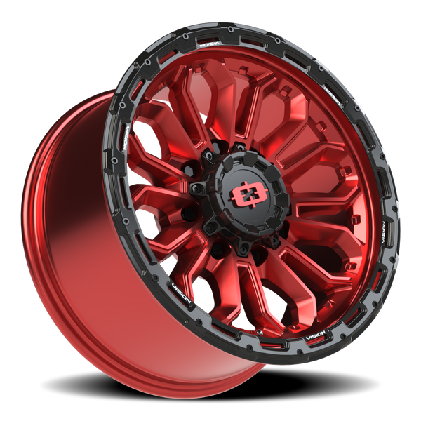 Vision Wheel 8-170 Gloss Black Lip Korupt Wheel