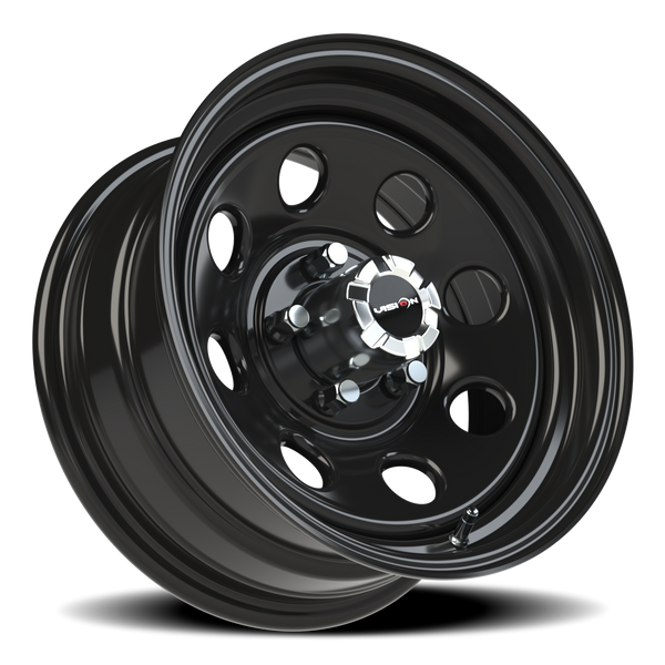 Vision Wheel 5x4.5 Black SOFT8 Steel Wheel