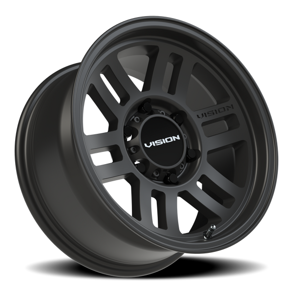 Vision Wheel 6-5.5 SB VIS OVERLAND 6-Lug Satin Black Wheel