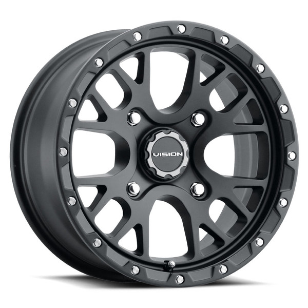 Vision Rocker 4x136mm Satin Black Wheel