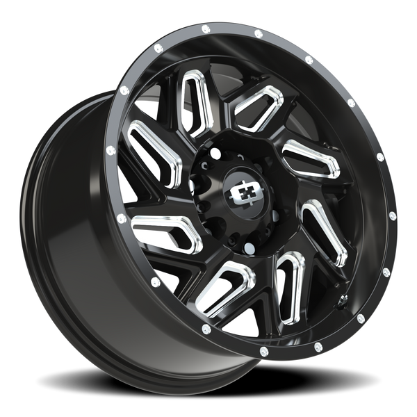 Vision Wheel 6-135 GBMS Spyder - 6x135mm Gloss Black Machined Wheel