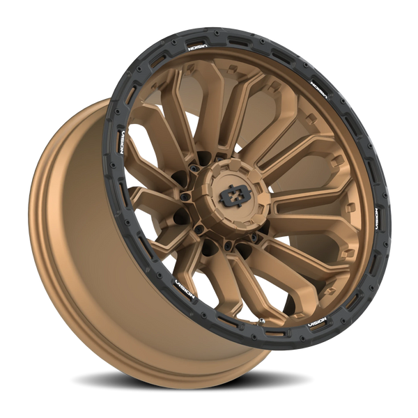 Vision Wheel 8-170 SBZ/SBLIP Satin Black Automotive Wheel