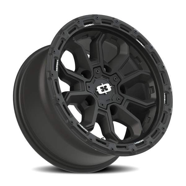 Vision Wheel 5x4.5" Satin Black KORUPT Automotive Wheel