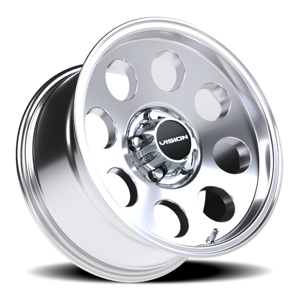 Vision Wheel 5x127mm Polished Midway Automotive Wheel Rim