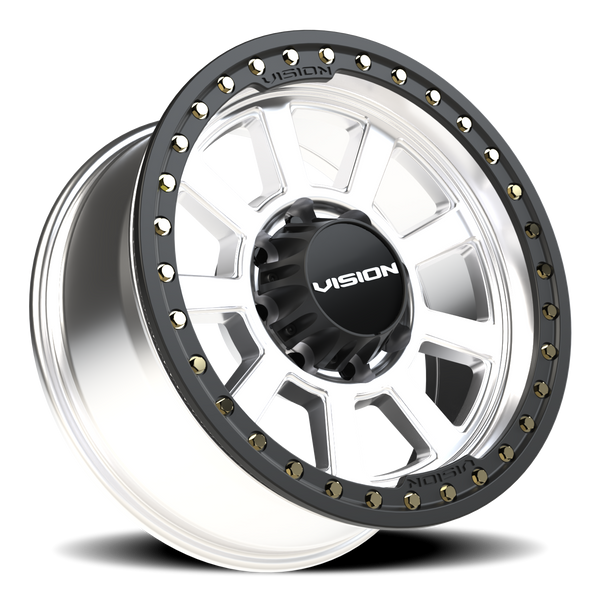 Vision Wheel OJOS 8x170mm As-Cast Drilled with Bore Ring