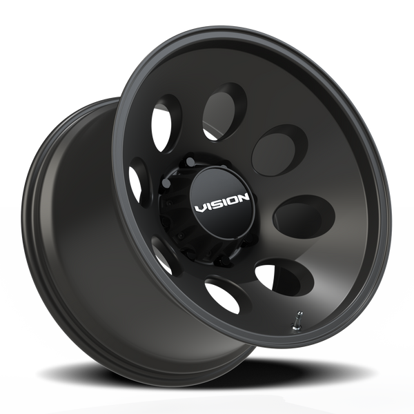 Vision Wheel 8-170 Midway 8-Lug Satin Black Wheel