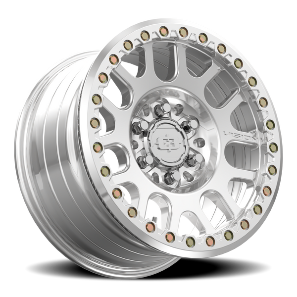 Vision 6-Lug 135mm Polished Wheel with Polishing Ring