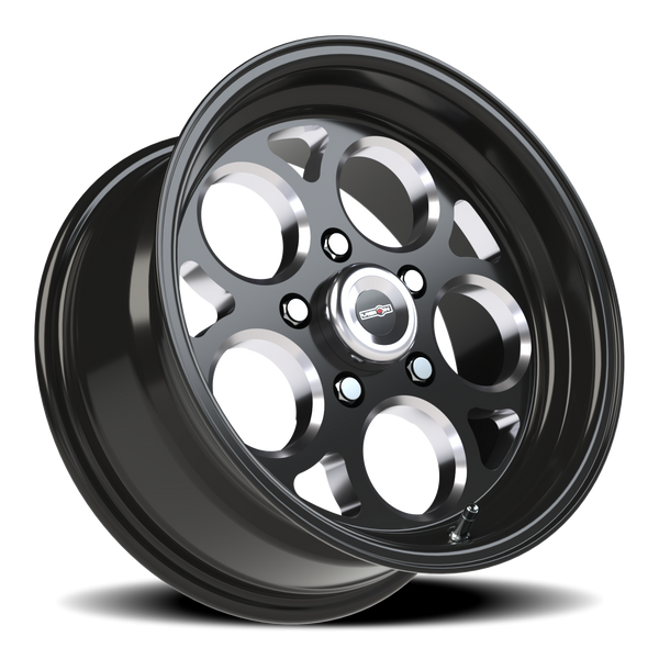 Vision Wheel 5x4.75 Gloss Black Machined SSR Mag Wheel