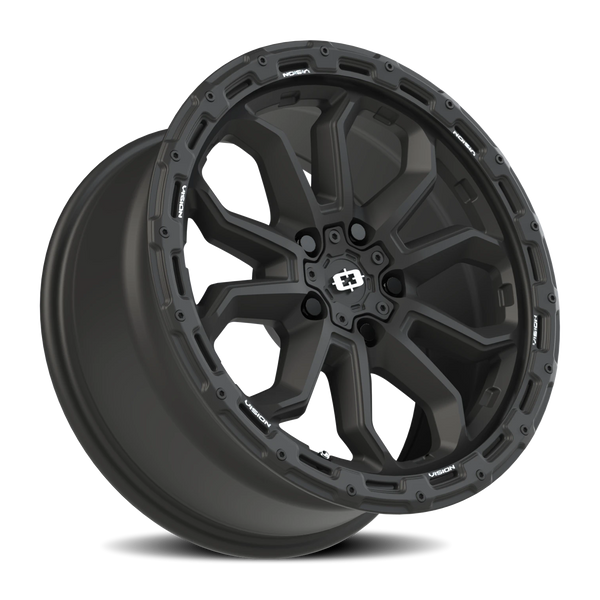 Vision Wheel 5-108 SB VIS KORUPT Satin Black Wheel