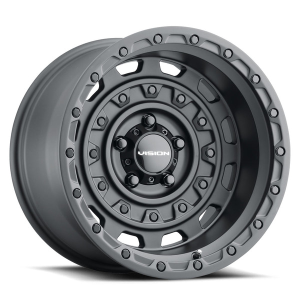 Vision Wheel 6-135 SB VIS TACTICAL 6x135mm Satin Black Wheel