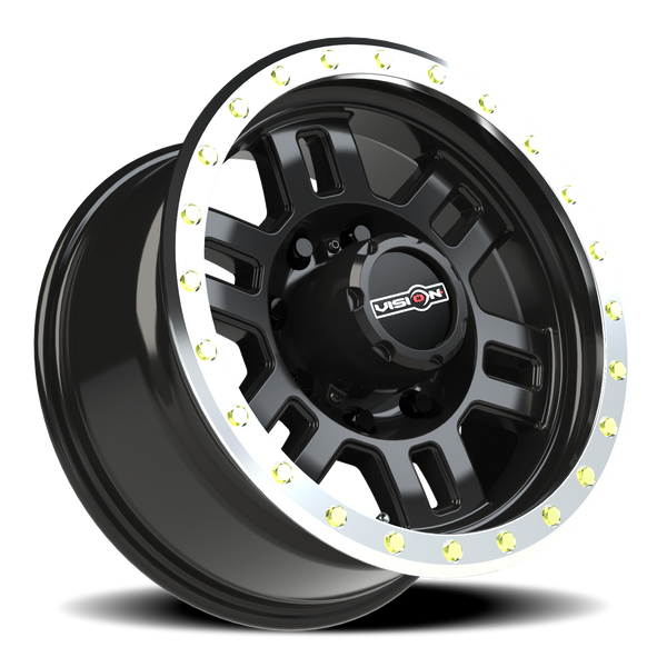 Vision MANX 8x170mm Wheel - Gloss Black Machined Finish