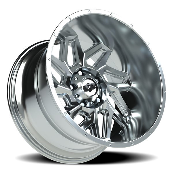 Vision Wheel Spyder 5x139.7 Chrome Wheel