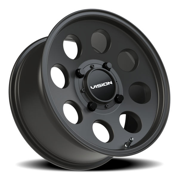 Vision Wheel Midway 4x136mm Satin Black Wheel