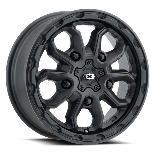 Vision Wheel Korupt 5x130mm Satin Black Van Wheel