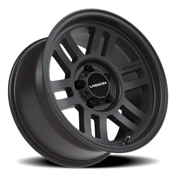 Vision Wheel 5x4.5 Satin Black Overland Wheel