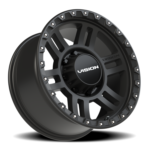 Vision Wheel 8-165.1 SB VIS MANX2 Satin Black Wheel - 8x165mm Bolt Pattern