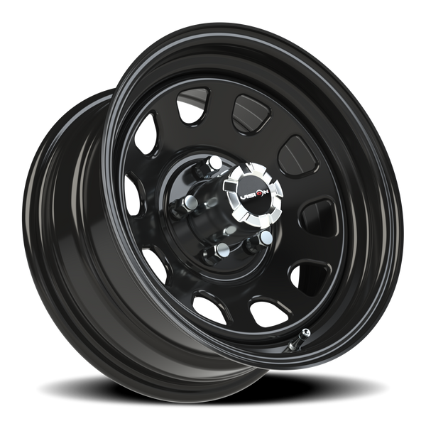Vision Wheel 5x4.75" Black Steel Wheel