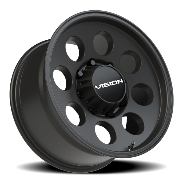 Vision Midway 8x165.1 Satin Black Wheel