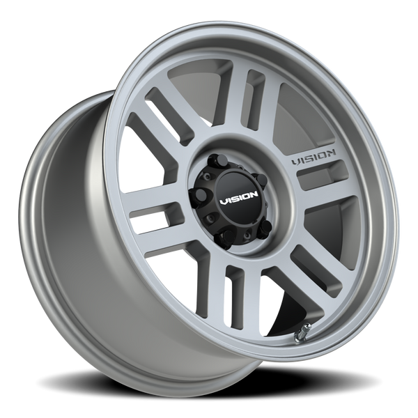 5x114.3mm Satin Gunmetal Vision Overland Wheel