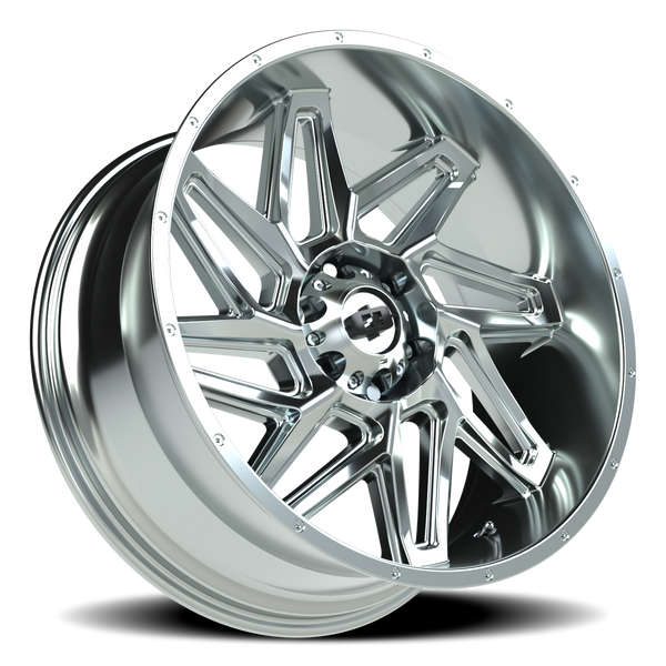 Vision Wheel 6-139.7 Chrome Spyder Automotive Wheel