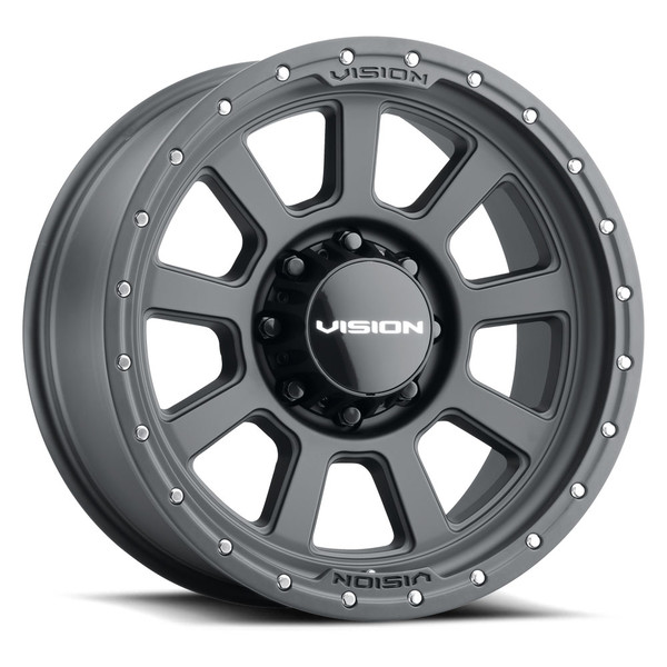 Vision Wheel 8x170mm Satin Black OJOS Automotive Wheel Rim