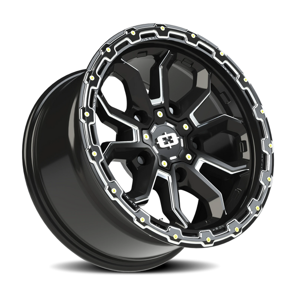 Vision Wheel 5x5.5" Gloss Black KORUPT Automotive Wheel