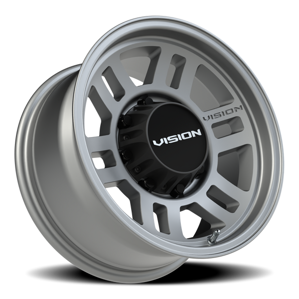 Vision Wheel 8-6.5 SG Overland 8x6.5" Satin Gunmetal Wheel