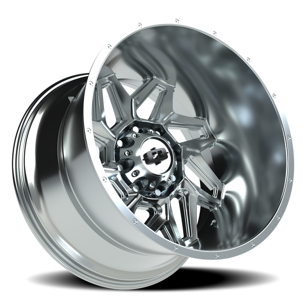 Vision Wheel 8-165.1 Chrome VIS Spyder Automotive Wheel Rim